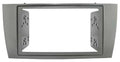 2-DIN frame Jaguar S-Type  X-Type 99-08  zilver