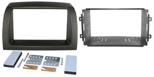 2-DIN frame Lancia Ypsilon 04-11  donker grijs
