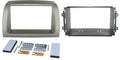 2-DIN frame Lancia Ypsilon 04-11  zilverkleurig