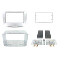 2-DIN frame Lancia Delta 09-14  zonder OEM Navi zilverkleur