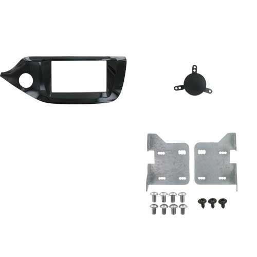 2-DIN frame Kia Ceed 13-18  piano zwart