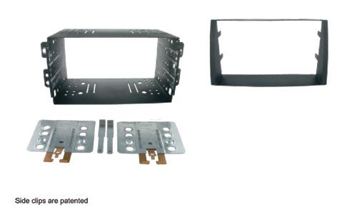 2-DIN frame Kia Soul 09-11 Spectra 08-09  zwart