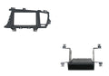 2-DIN frame Kia Optima 10-14 met bakje  zwart