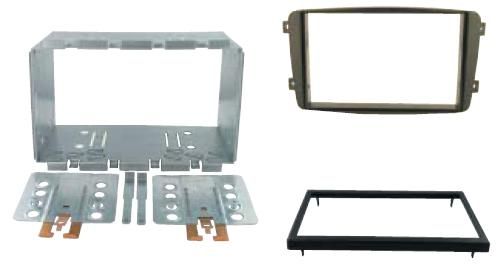 2-DIN frame Mercedes C-class  CLK  00-05 Vito 03-15  zwart