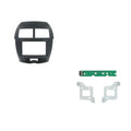 2-DIN frame Mitsubishi ASX 10-12  zwart