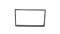 2-DIN frame Nissan X-Trail 01-07 zwart
