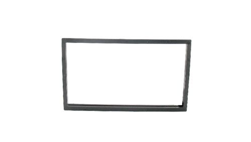 2-DIN frame Nissan X-Trail 01-07 zwart