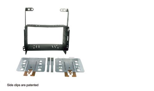 2-DIN frame Nissan X-Trail 07-21 zwart