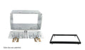 2-DIN frame Universeel 100mm Bus