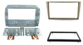 2-DIN frame Opel Astra 04-10 met metaal  antraciet