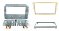 2-DIN frame Opel Signum 05-08  Vectra 05-09  zilverkleur
