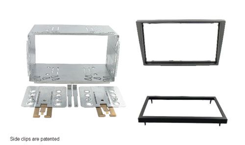 2-DIN frame Opel Signum 05-08  Vectra 05-09  zwart