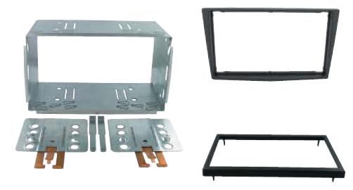 2-DIN frame Opel Zafira 05-11 zwart