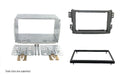2-DIN frame Opel Agila  Suzuki Splash 08-14 metaal fr  zwart