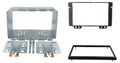 2-DIN frame LR Freelander 03-07  zwart