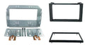 2-DIN frame Saab 9-3 06-11  zwart