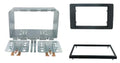 2-DIN frame Saab 9-5 05-12 met metaal  zwart
