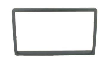 2-DIN frame Ssangyong Actyon 06-09  zwart.