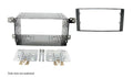 2-DIN frame Subaru Forester 08-14  Impreza 07-12 metaal  zwa