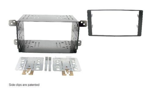 2-DIN frame Subaru Forester 08-14  Impreza 07-12 metaal  zwa
