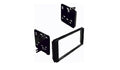 2-DIN frame Subaru Forester 08-14  Impreza 07-12  zwart
