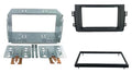 2-DIN frame Fiat Sedici 06-14 Suzuki SX4-S-Cross 07-21 zwart