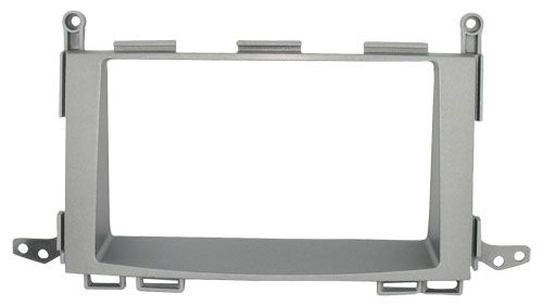 2-DIN frame Toyota Venza US 09-14 zilverkleurig