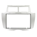 2-DIN frame Toyota Yaris 09-  zilverkleurig