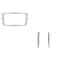 2-DIN frame Toyota Verso 04-11 zilverkleurig