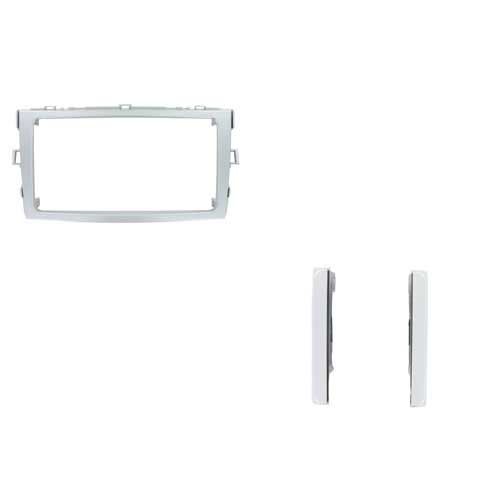 2-DIN frame Toyota Verso 04-11 zilverkleurig