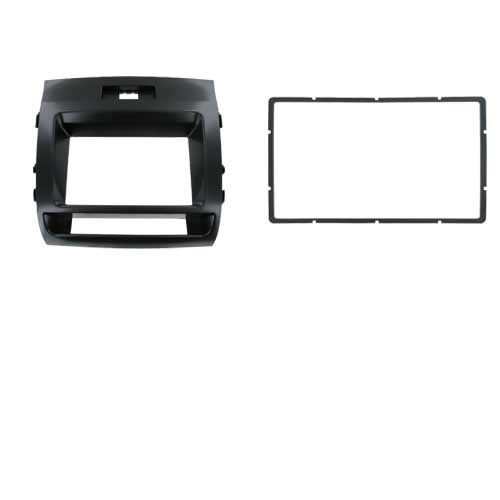 2-DIN frame Toyota Landcruiser 200 08-14 zwart