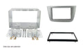 2-DIN frame Seat Altea 04-14  Toledo 05-12  metaal  grijs