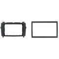 2-DIN frame Mercedes Sprinter  Vito  VW Crafter 07- zwart