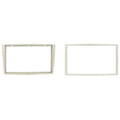 2-DIN frame Opel Astra 06-10 alleen rand  champagne