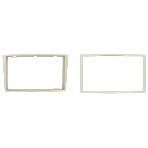 2-DIN frame Opel Astra 06-10 alleen rand  champagne