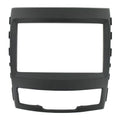 2-DIN frame Ssangyong Korando 11-13  zwart