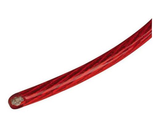 Stroom kabel 10 mm² rood 45m CCA