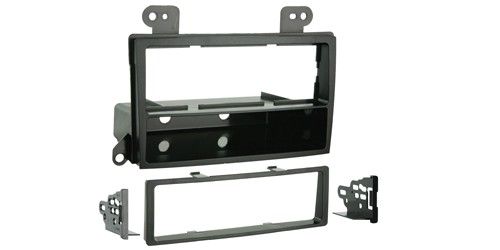 2-DIN frame Mazda MPV 00-06  2-DIN>1-DIN met bakje  zwart