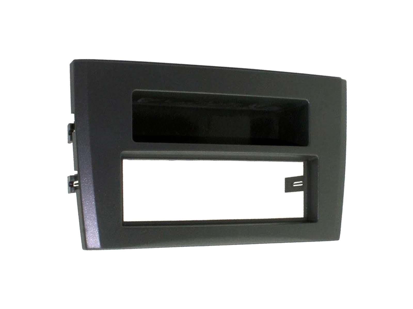 2-DIN frame Hyundai Santa Fe 06-12  2-DIN>1-DIN  zwart