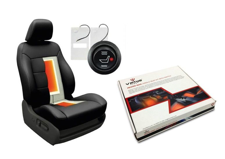 Stoel verwarming universeel 1 zetel (4 pads)