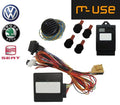 Parkeasy kit  4 FLAT sensors FRONT   View to afterm display