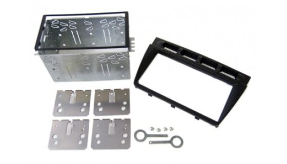 2-DIN frame Kia Picanto 04-08  zwart