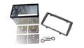 2-DIN frame Peugeot 308 08-14 ABS  zilverkleurig