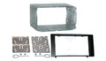 2-DIN frame VW T5 03-09 Touareg 02-10 metaal  zwart