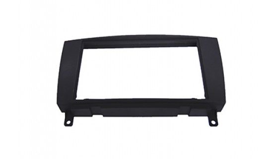 2-DIN frame Mercedes CLK-class (W209) 04-10 zwart