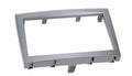 2-DIN frame Porsche 911  Cayman  Boxster 04-09 zilvergrijs