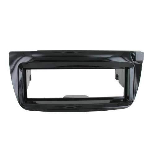 1-DIN frame Fiat Doblo 10-15  Opel Combo 12-15 piano zwart