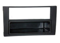 2-DIN frame Audi A4 07- Seat Exeo 09- met bakje  zwart