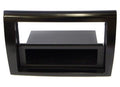 2-DIN frame Fiat Bravo 07- met bakje  zwart