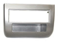 2-DIN frame Lancia Ypsilon 04-11 met bakje  zilverkleurig